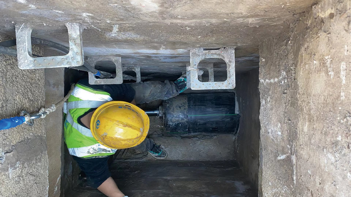 城西HDPE短管内衬法